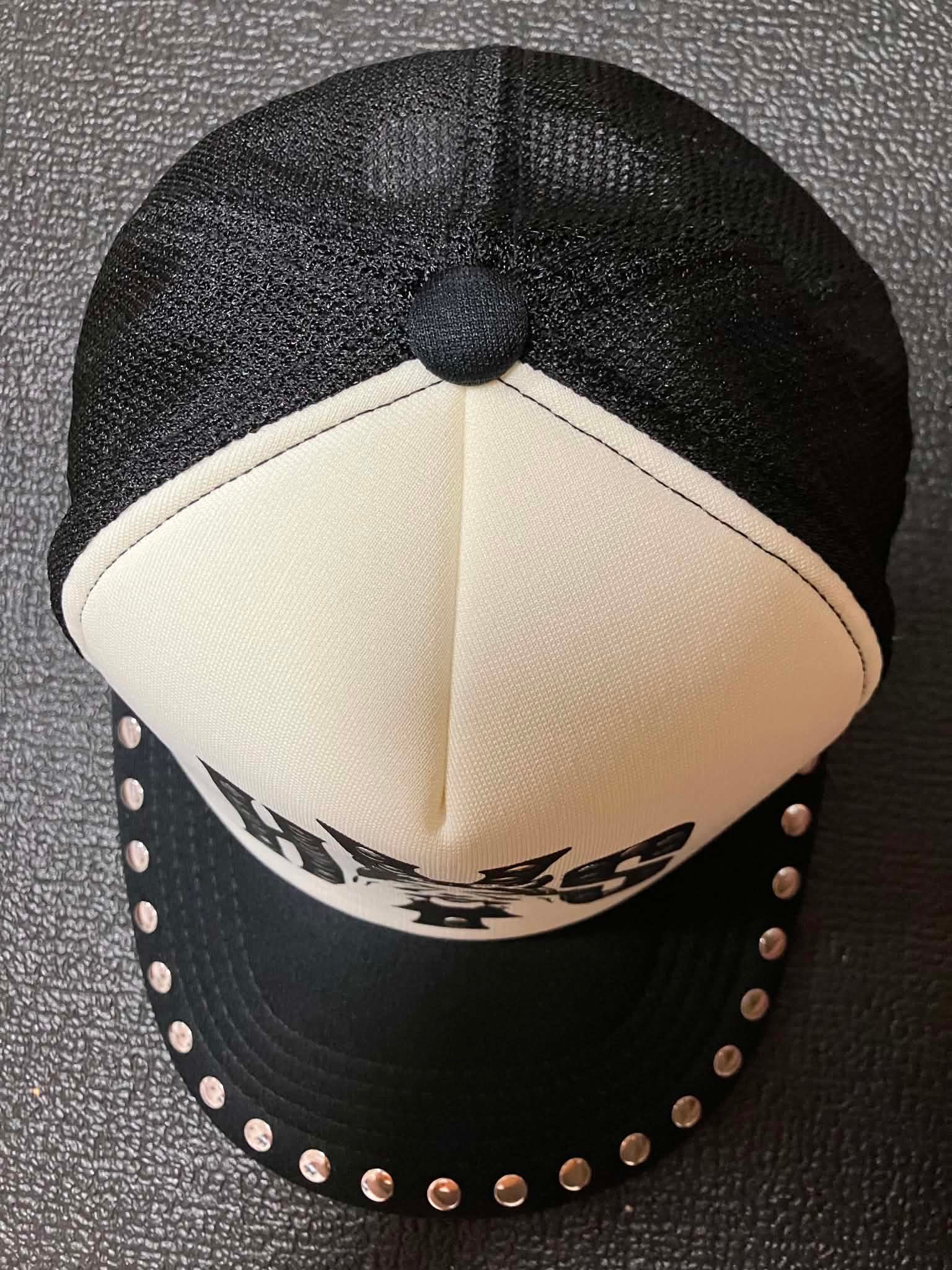 HYSTERIC GLAMOUR See No Evil Studded Mesh Cap "Black"