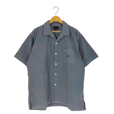 25SS S WIND OPEN COLLAR SS SHIRT PIGMENT DYE ウインド オープンカラー シャツ ピグメントダイ【1138055514902】