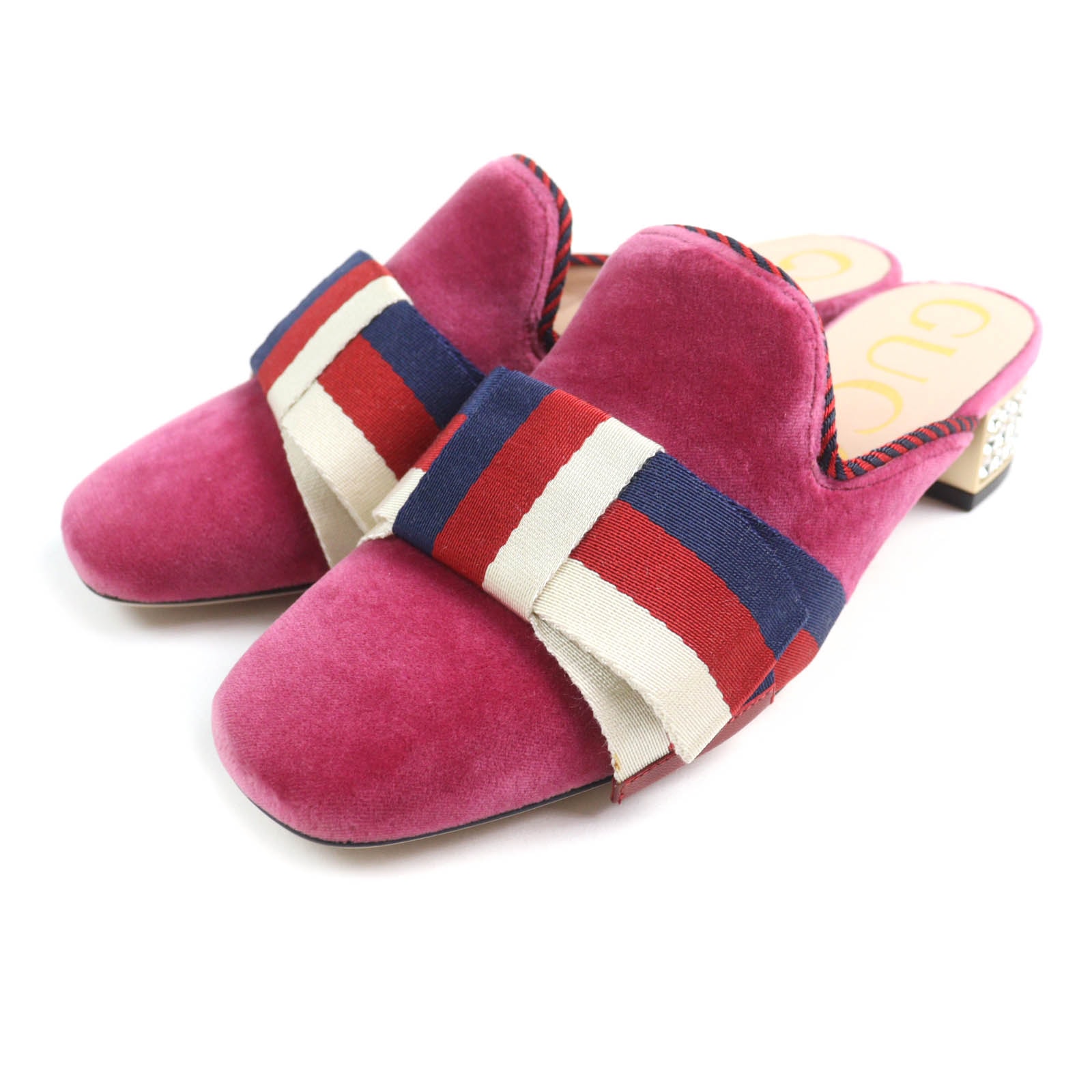 未使用品 グッチ
 サンダル ピンク レディース 35 496562