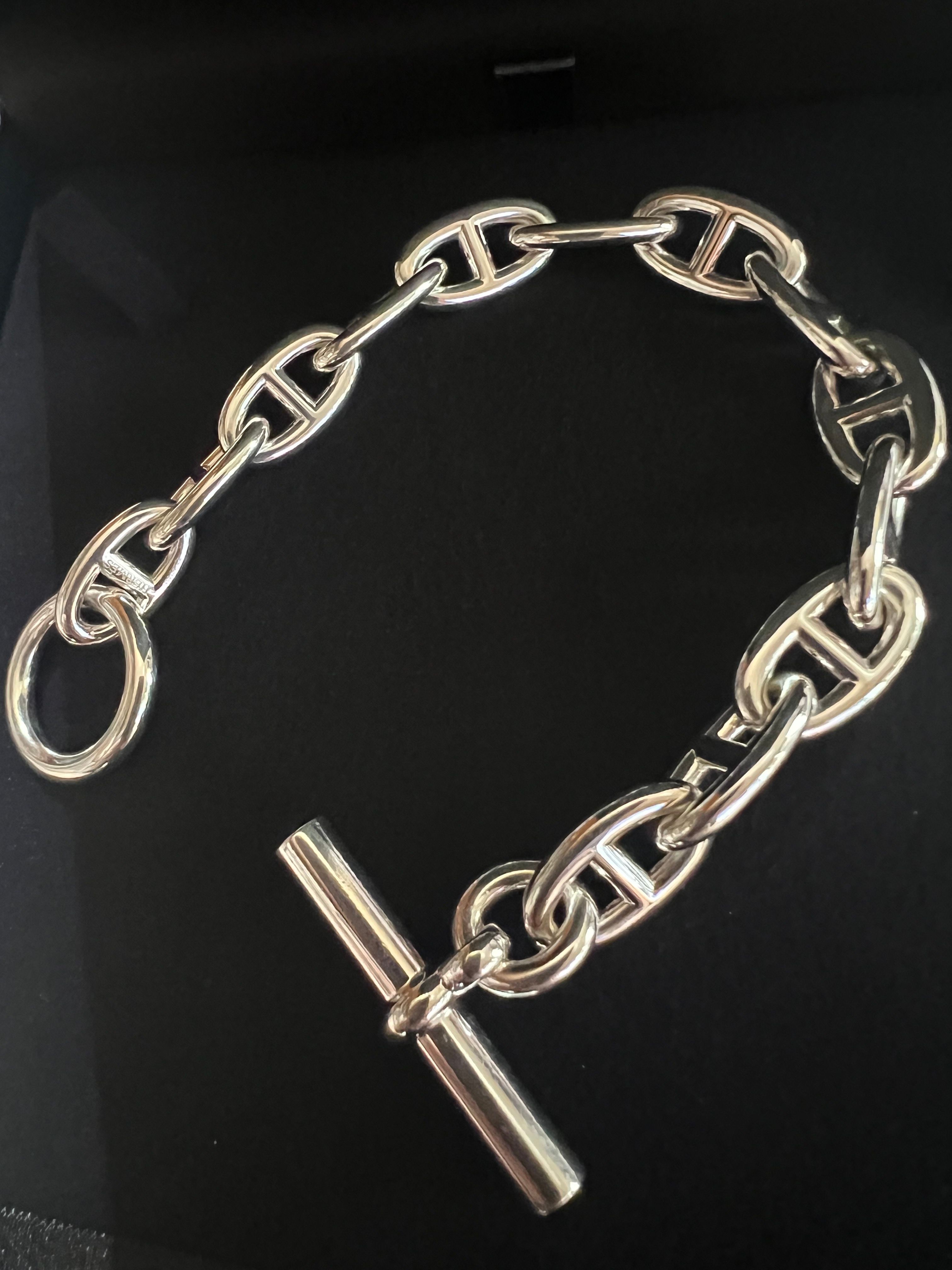 Hermes Chaine D'ancre GM Bracelet "Silver"