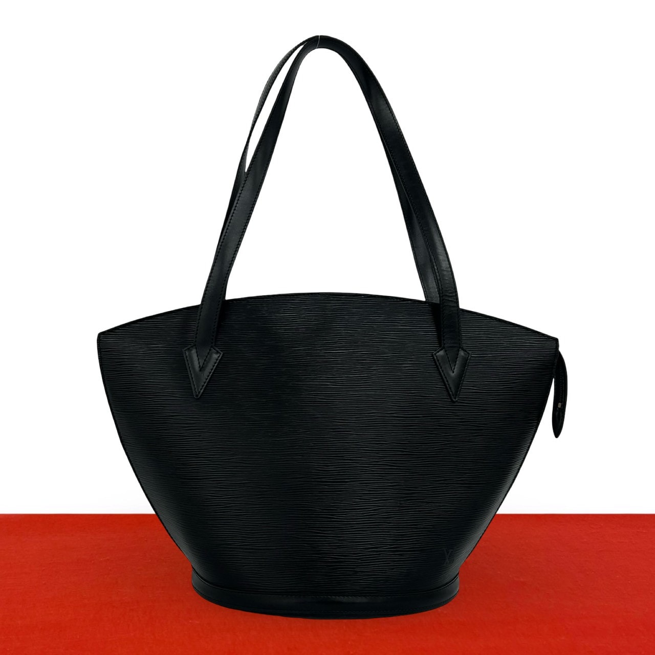 LOUIS VUITTON ルイヴィトン サンジャック エピ レザー トートバッグ ブラック
 92807