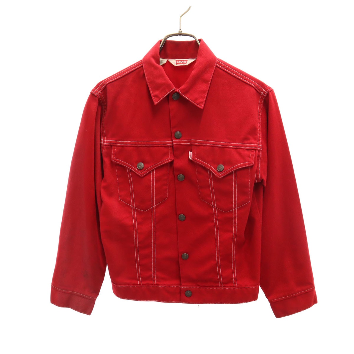 Levi's リーバイス 70s ヴィンテージ トラッカー ジャケット 16 レッド
