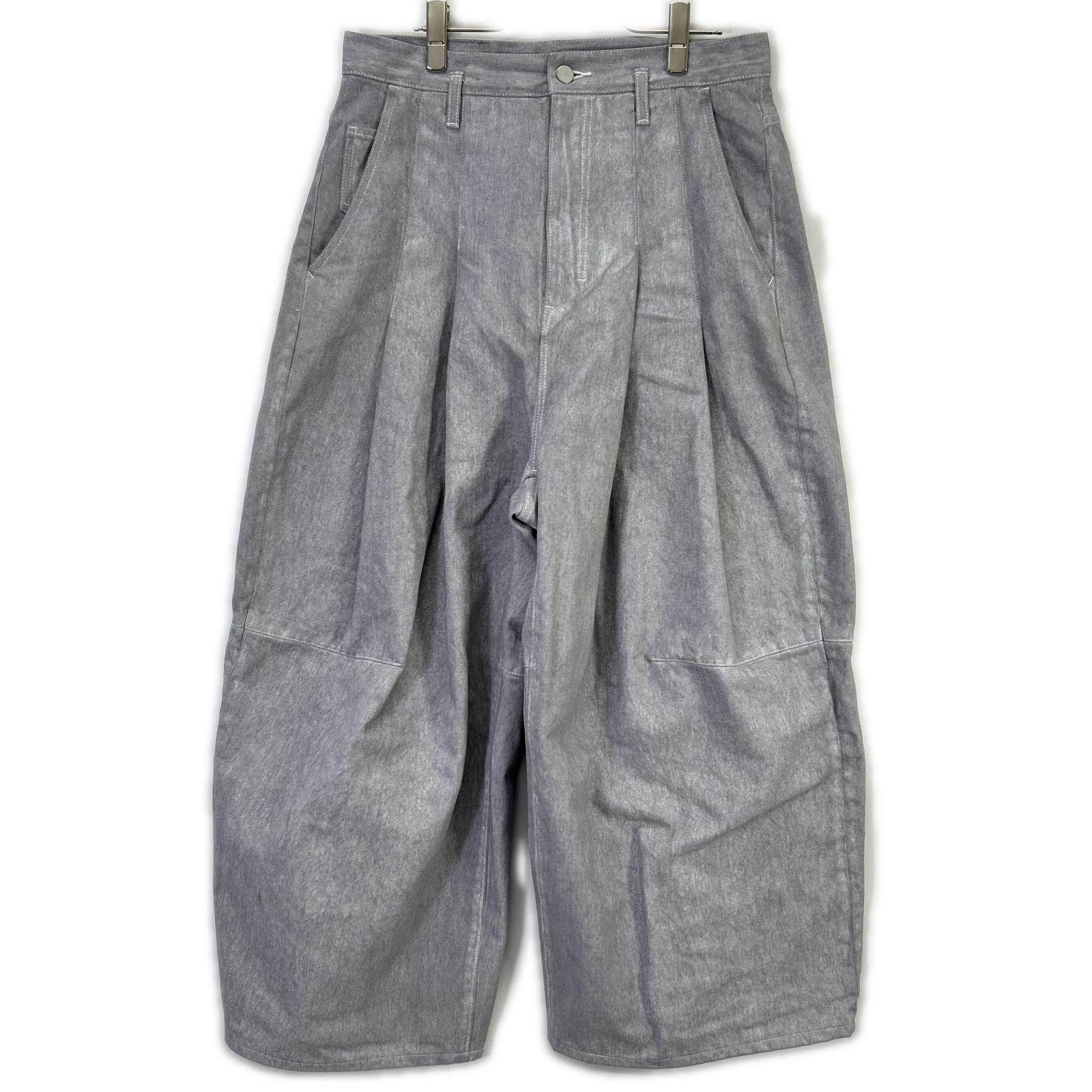 シンヤコヅカ 2502SK34 GESSO WHITE CITY BAGGY デニムパンツ MEDIUM