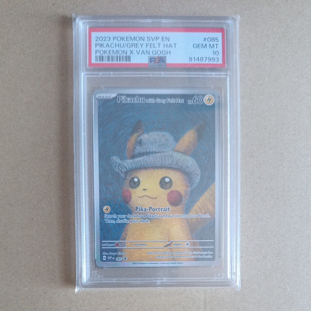 PSA10】ピカチュウ : プロモ [SVP EN 085](「ゴッホ展