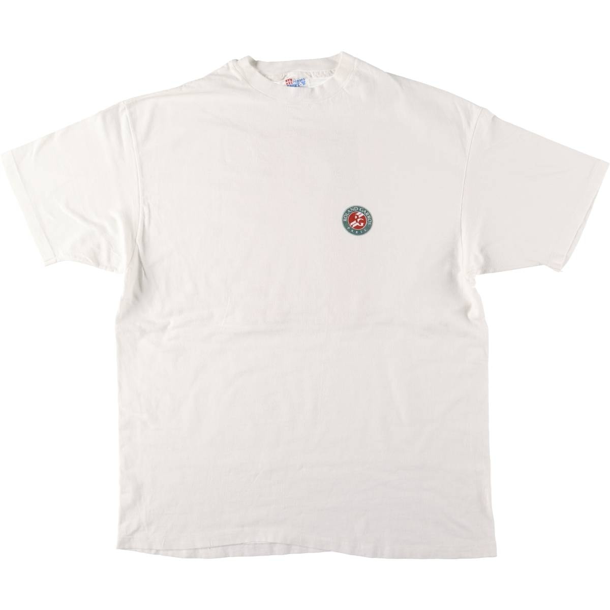 古着 90年代 ヘインズ Hanes ジャンルガック ローランギャロス プリントTシャツ USA製 メンズXL相当 ヴィンテージ/eaa563829