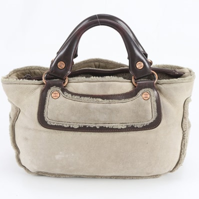 セリーヌブギー バッグ ハンドバッグ レザー