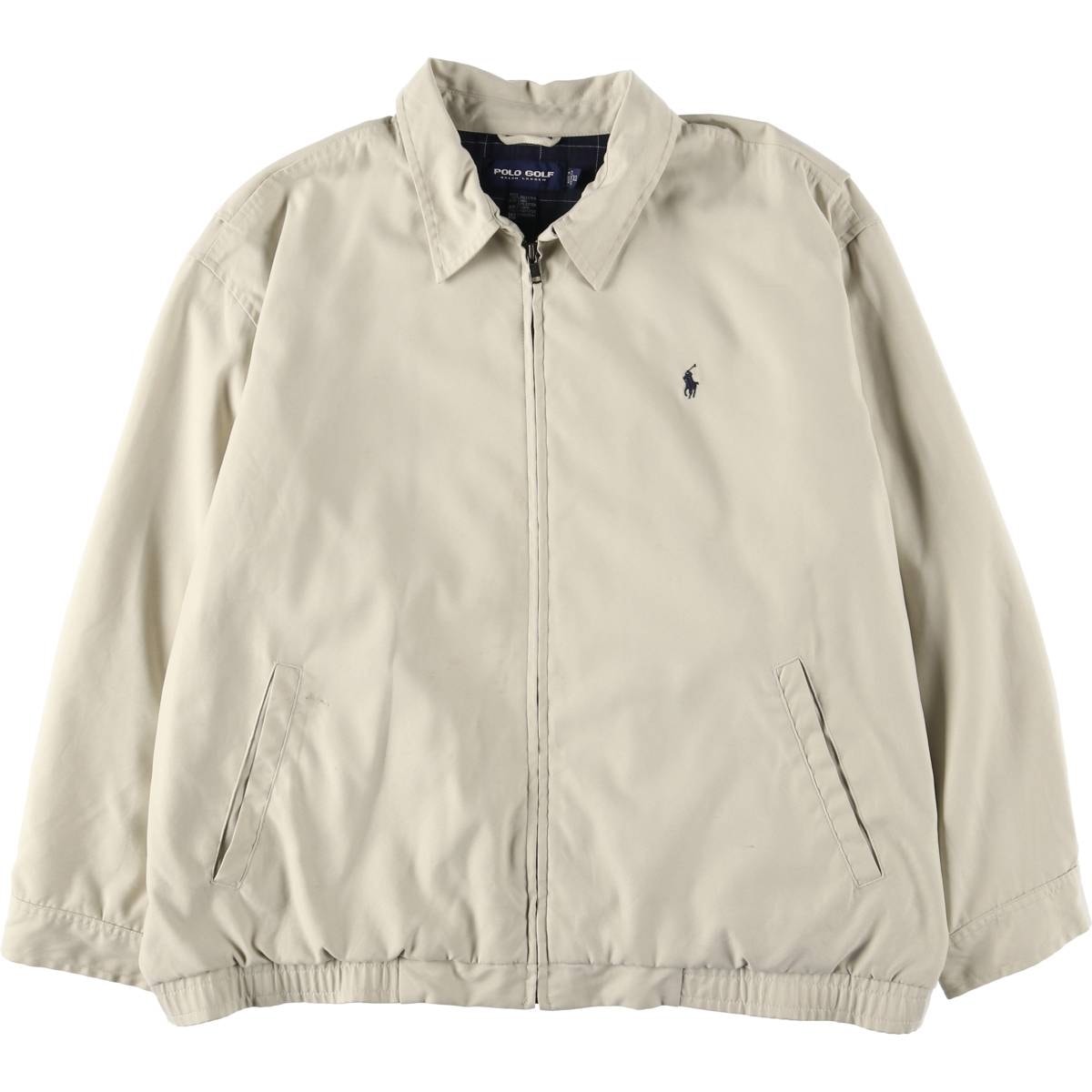 古着 ラルフローレン Ralph Lauren POLO GOLF ポロゴルフ スイングトップ スポーツジャケット メンズXL相当/eaa532986