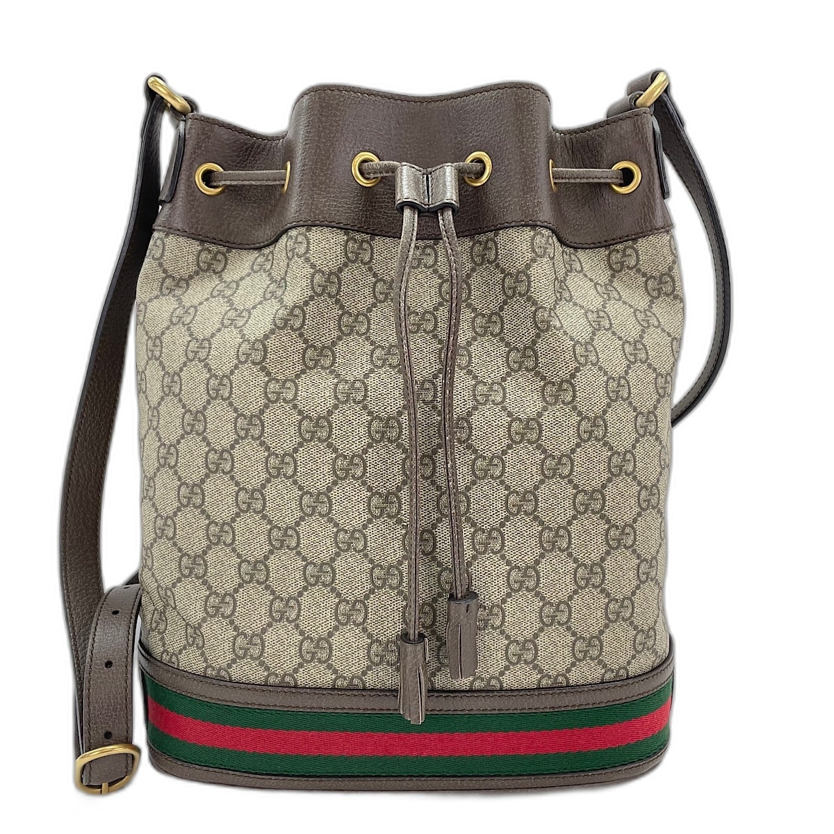 グッチ GUCCI オフィディアGGミニバケット ショルダーバッグ【中古】