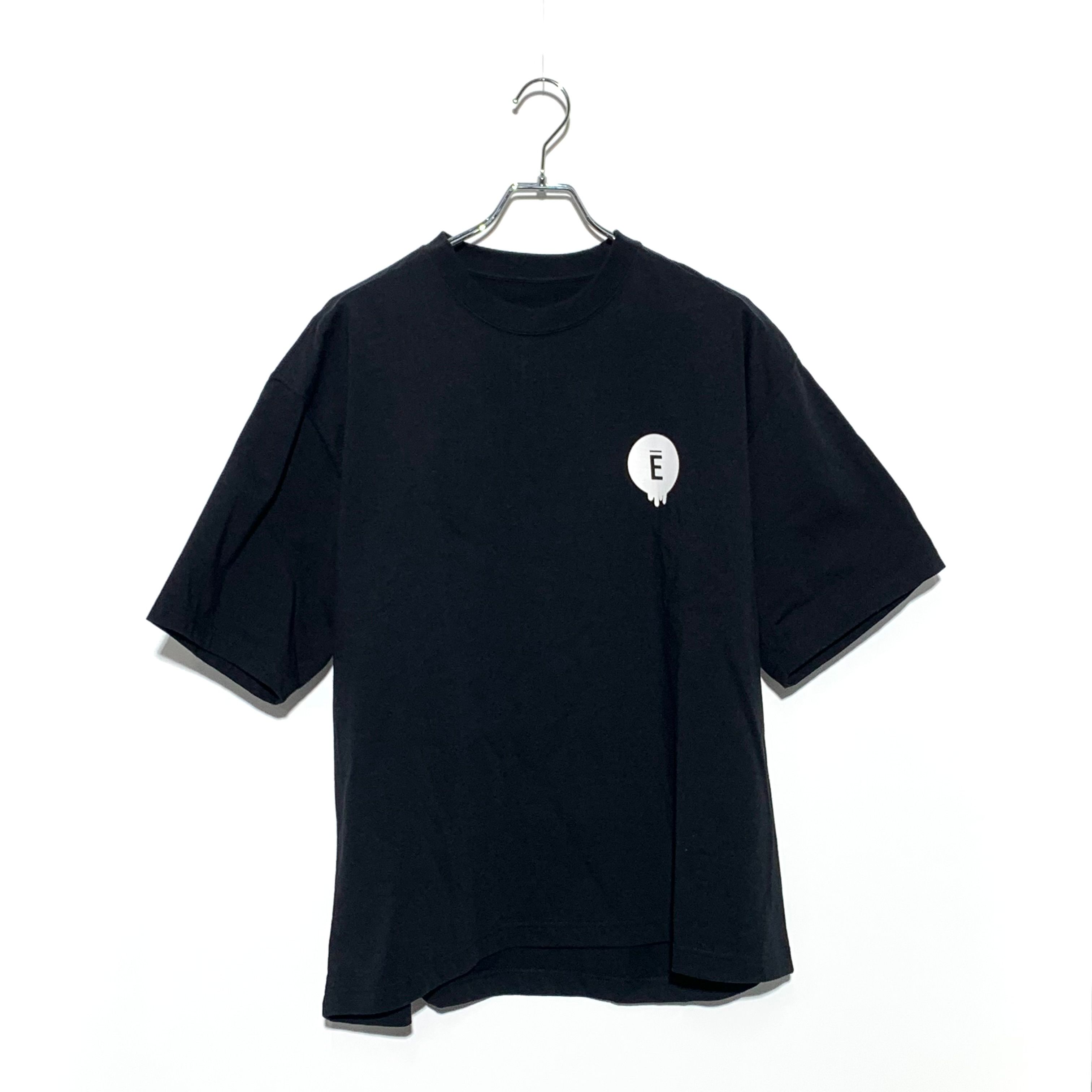 ENNOY Circle Ē Drip T-Shirt "Black" SS25BRENCT03AM