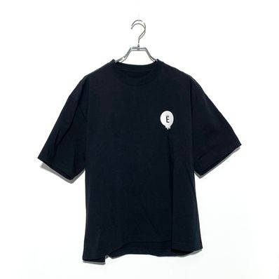 ENNOY Circle Ē Drip T-Shirt "Black" SS25BRENCT03AM
