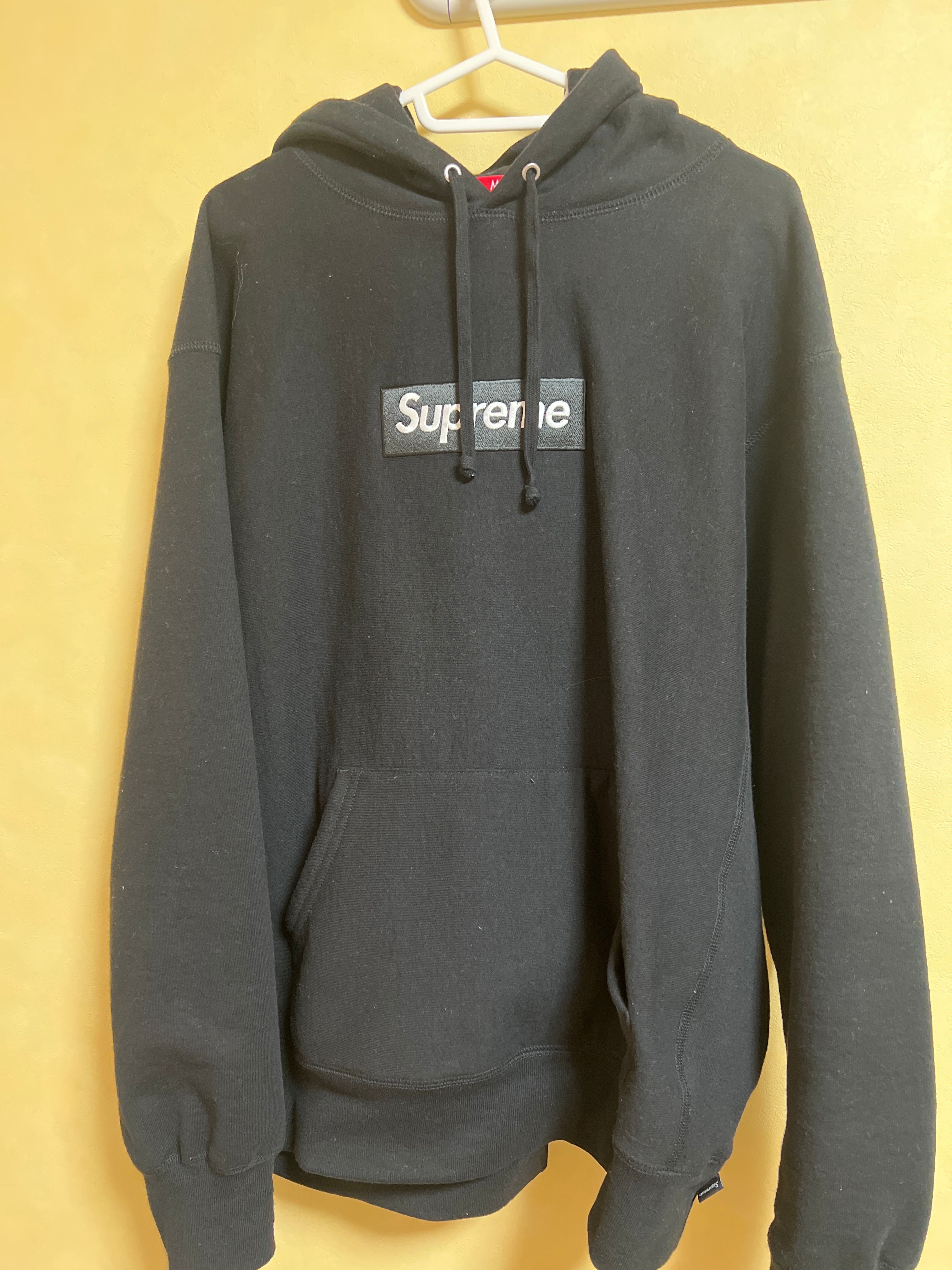 Supreme Box Logo Hooded Sweatshirt "Black" (21FW)