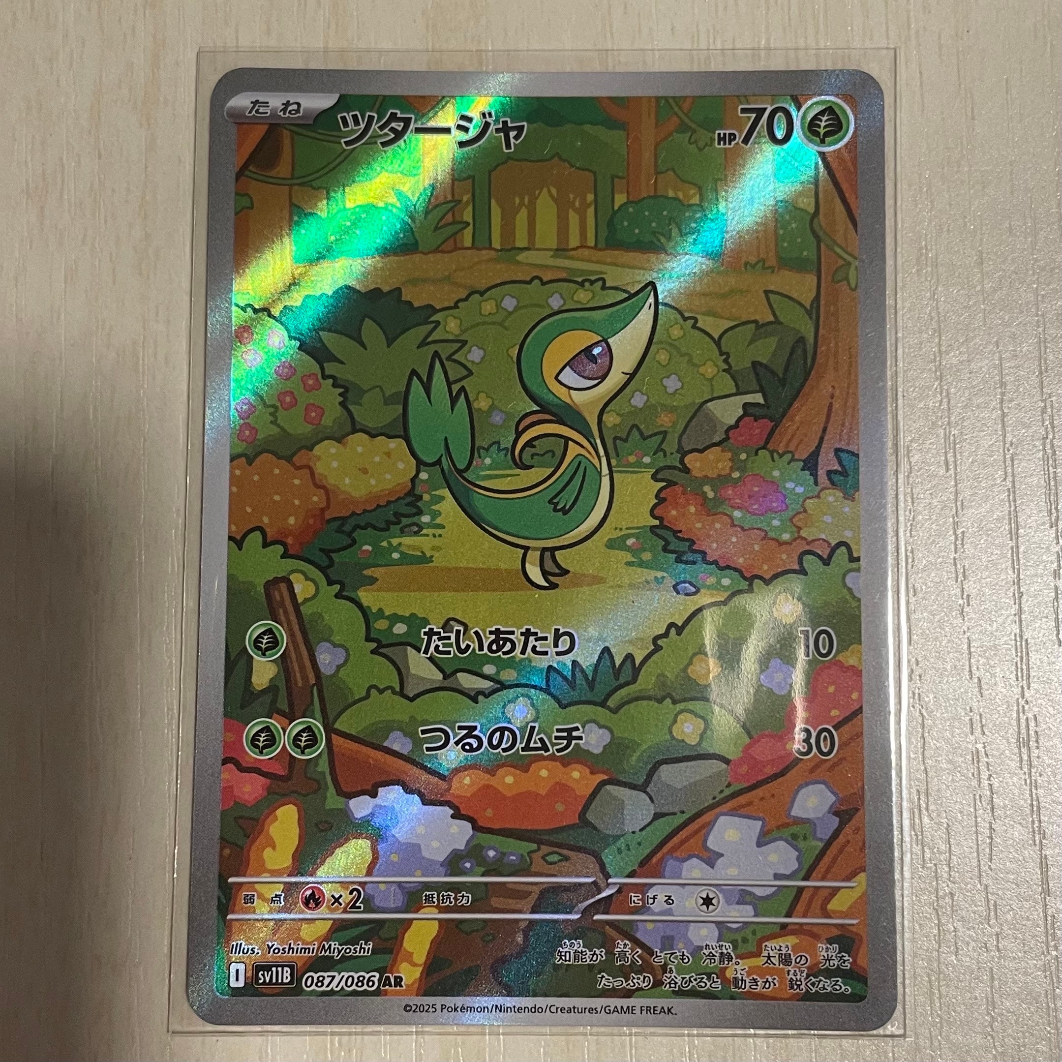 PSA10】ツタージャ AR [SV11B 087/086](拡張パック「ブラックボルト