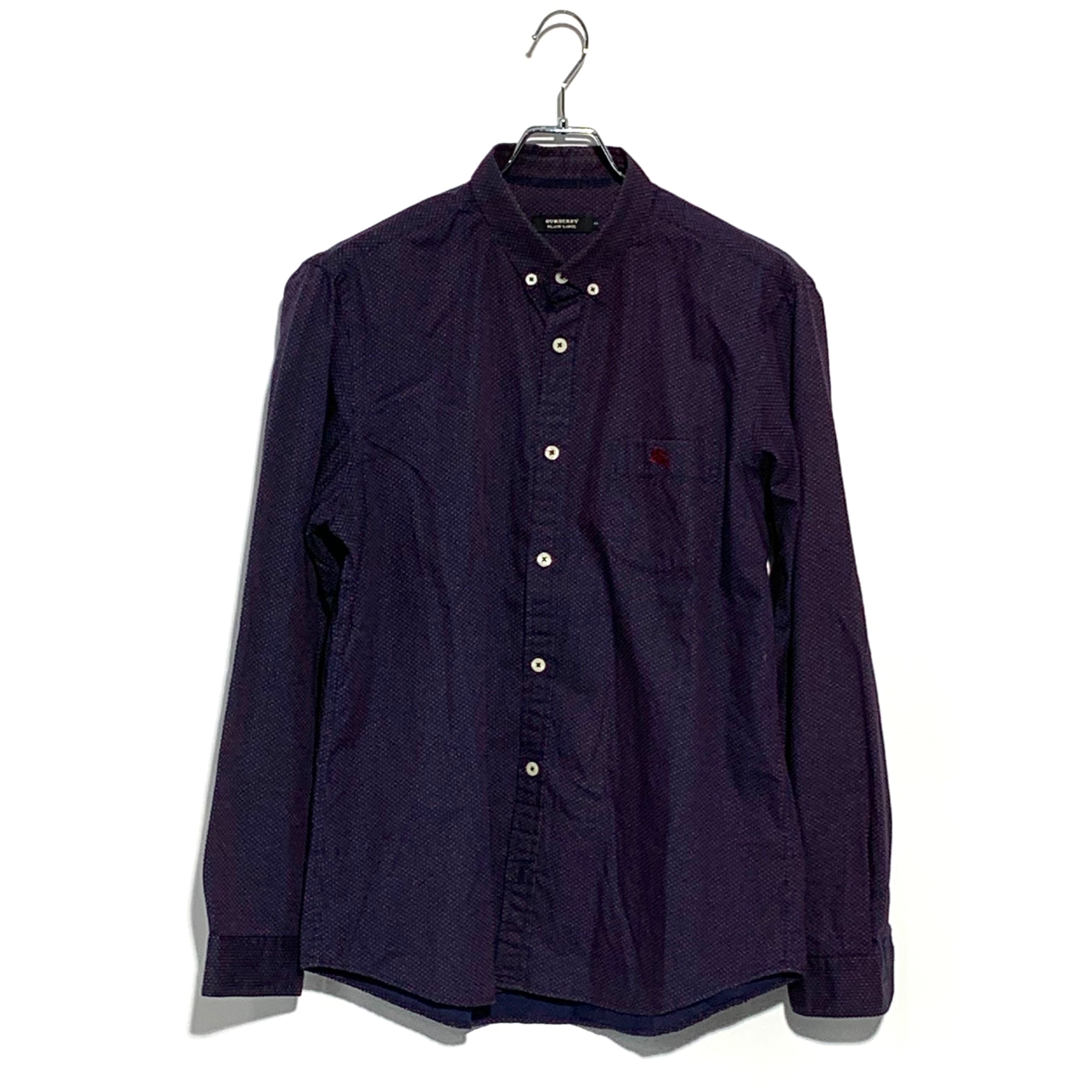 BURBERRY BLACK LABEL  ドットシャツ