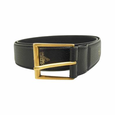 グッチ ベルト 495125 DJ2KT ビー スター レザー ベルト【中古】