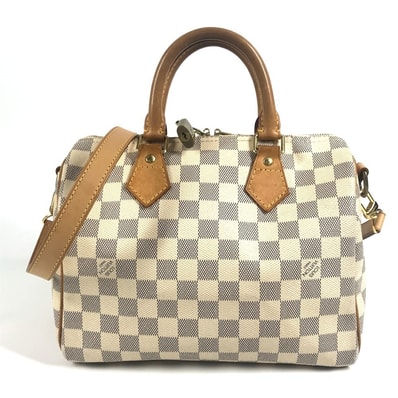 ルイヴィトン LOUIS VUITTON スピーディバンドリエール25 スピーディバンドリエール 25 N40608 ダミエアズール カバン ミニボストンバッグ ショルダーバッグ 斜め掛け ハンドバッグ ダミエアズールキャンバス ホワイト