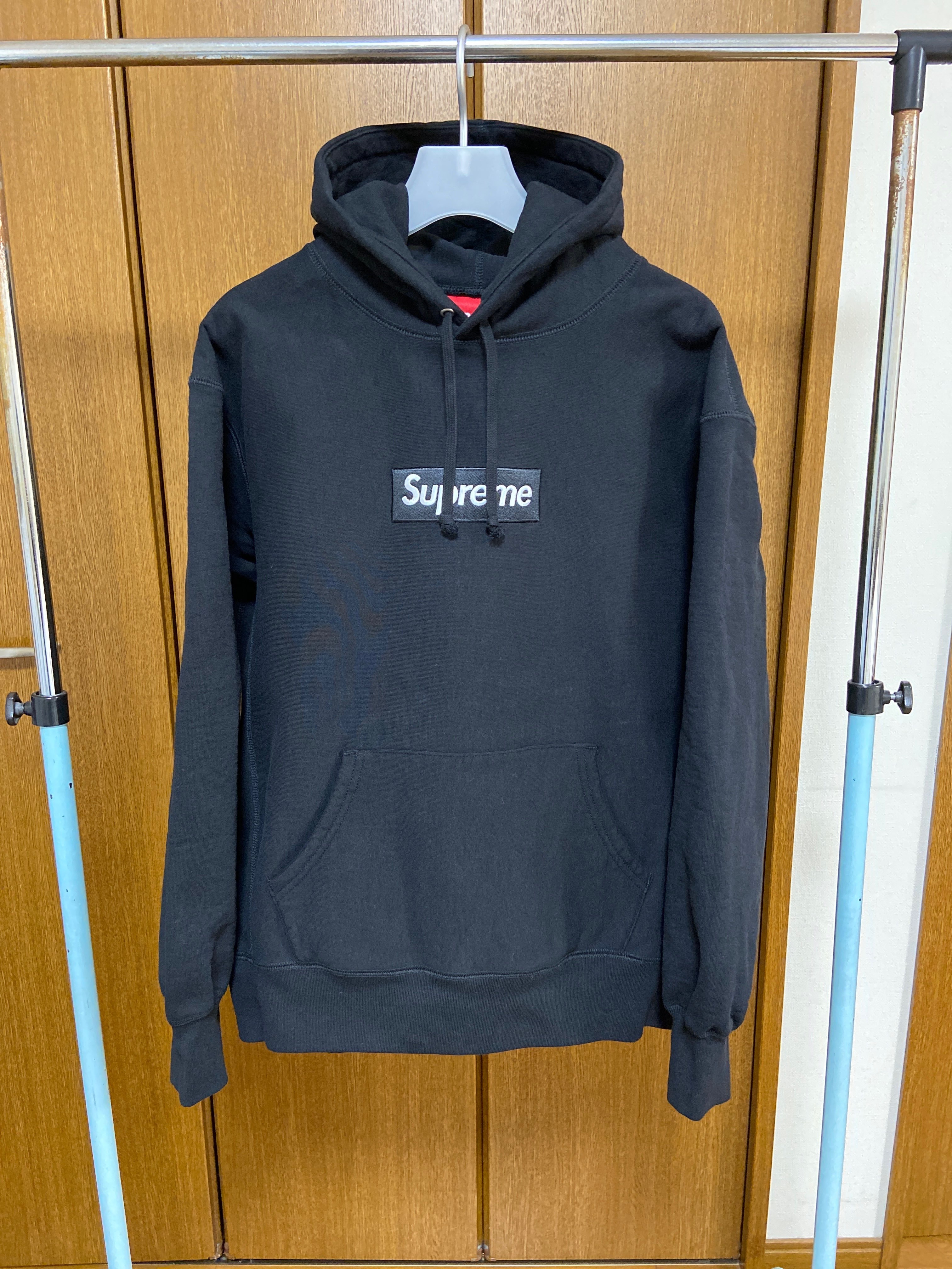 Supreme Box Logo Hooded Sweatshirt "Black" (21FW)