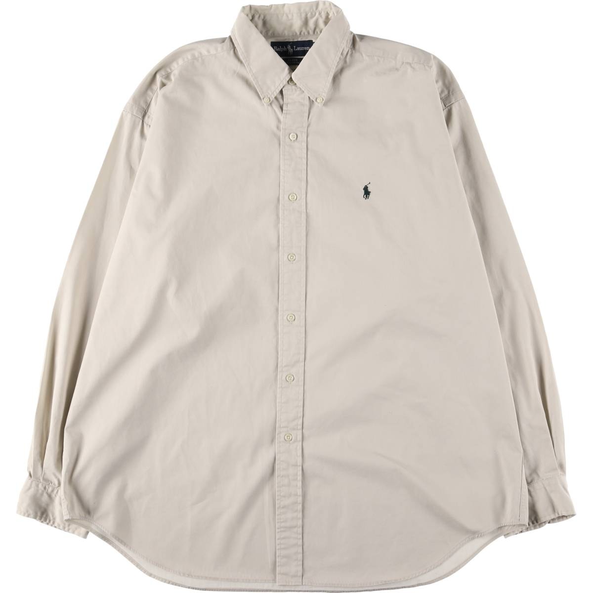 古着 ラルフローレン Ralph Lauren BLAKE 長袖 ボタンダウンシャツ メンズXL相当/eaa537568