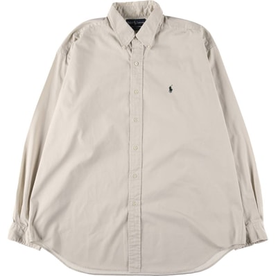 古着 ラルフローレン Ralph Lauren BLAKE 長袖 ボタンダウンシャツ メンズXL相当/eaa537568