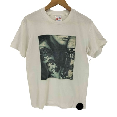 90s USA製シングルステッチ フォトプリント クルーネックTシャツ【1143664724161】