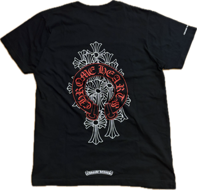 Chrome Hearts Cemetery Horseshoe T-shirt "Black"