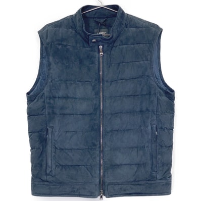 エンメティー チャコール スエード JURI DOWN VEST/ユウリダウンベスト 46