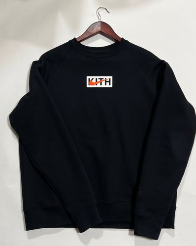 KITH Nike for New York Knicks Fleece Crewneck "Black"
