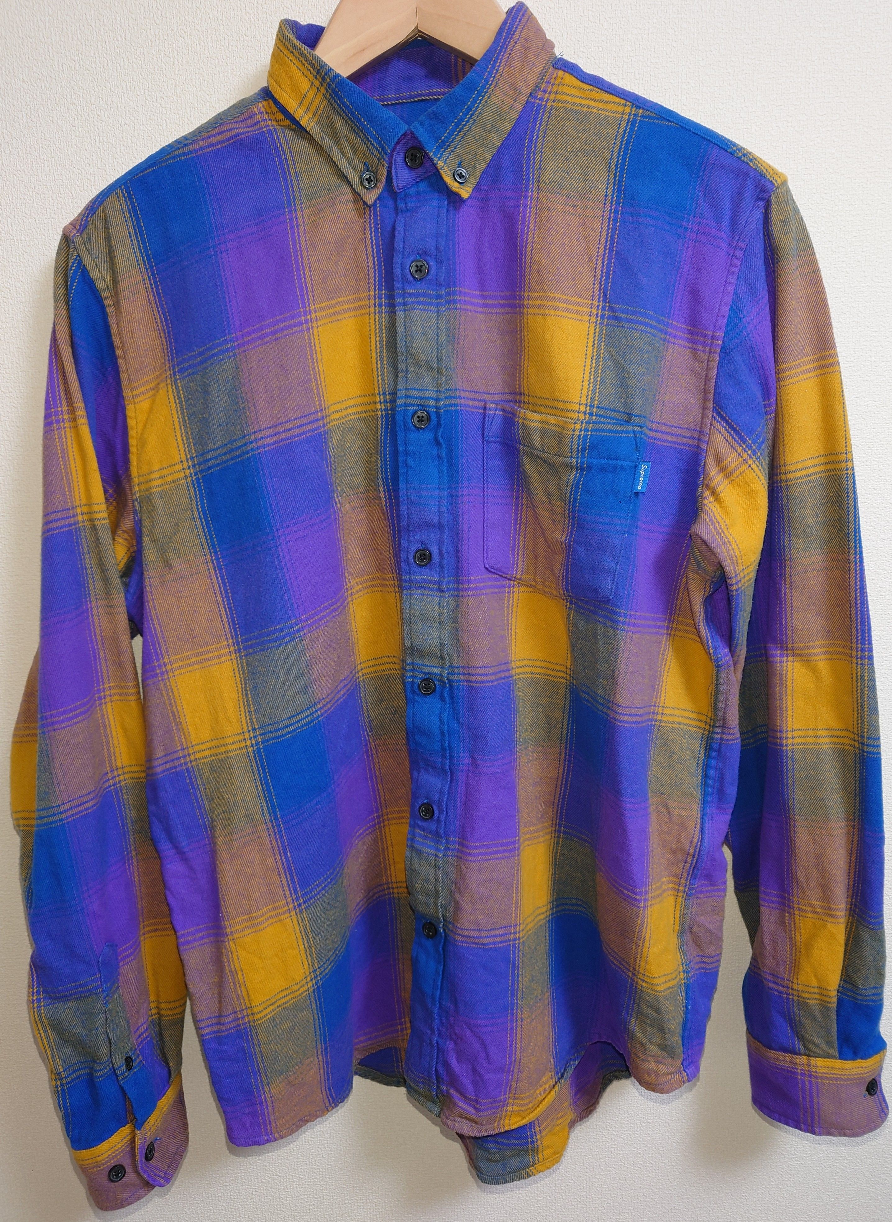Supreme / Shadow Plaid Flannel Shirt
