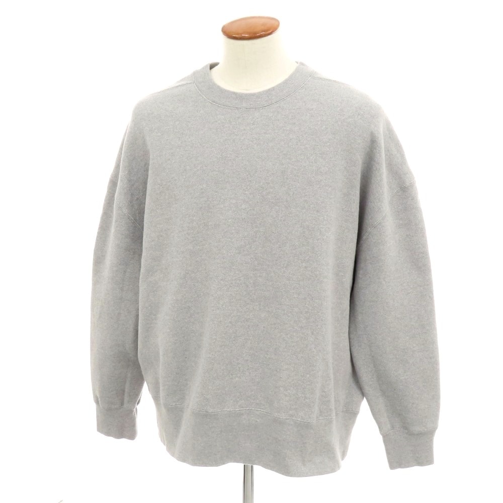 【中古】スタジオニコルソン STUDIO NICHOLSON BEAMS PLUS別注 2025年秋冬 コットン スウェット グレー【サイズM】【メンズ】