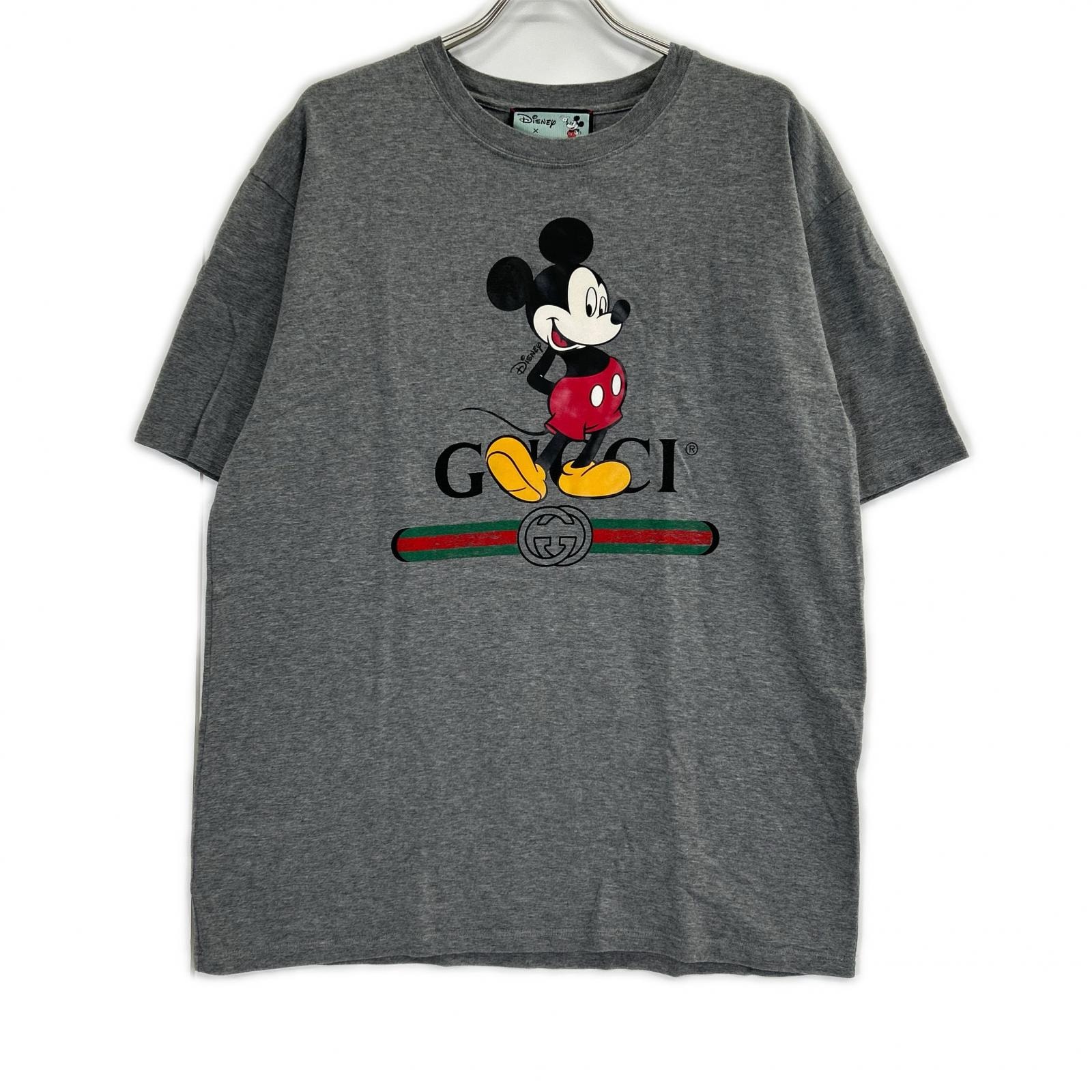 グッチ 565806 ×Disny グレー ミッキー Tシャツ L