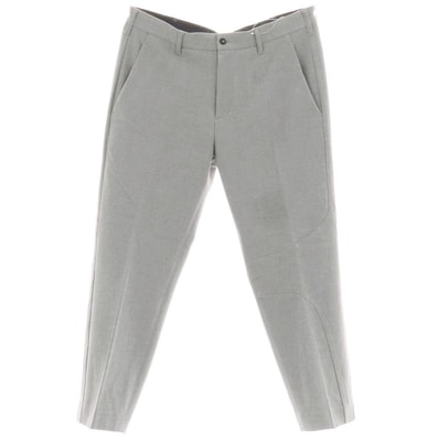 【中古】デサント DESCENTE ストレッチ ポリエステルレーヨン カジュアルスラックスパンツ グレー【サイズ2XO】【メンズ】