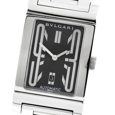 ブルガリ レッタンゴロ デイト RT45S 自動巻き メンズ 【中古】