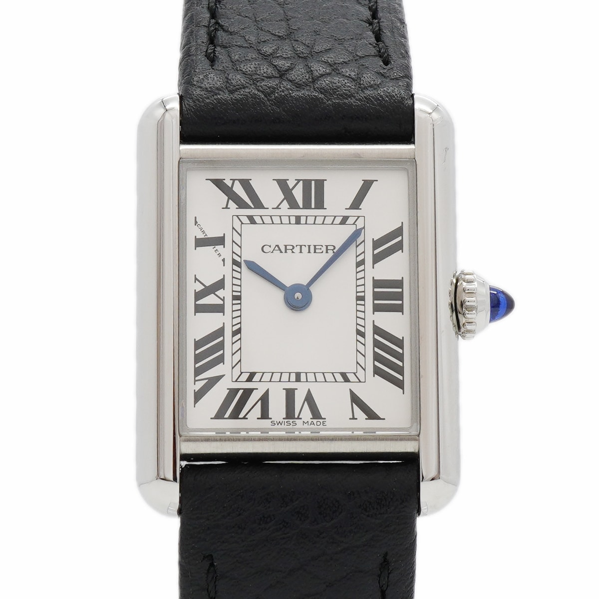 ★SALE【6wia0075】カルティエ タンク マスト SM WSTA0110 シルバー文字盤【中古】腕時計 レディース
