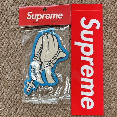 デッドストック 未開封 2007年 Supreme Mickey Rosary Air Freshener ロザリオ エアーフレッシュナー 青 ココナッツ