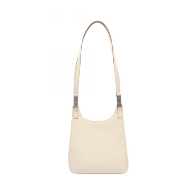 サルヴァトーレフェラガモ Salvatore Ferragamo ショルダーバッグ バッグ レザー レディース アイボリー系 21 9284 【中古】
