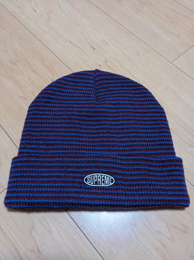 Supreme ストライプ ビーニー
