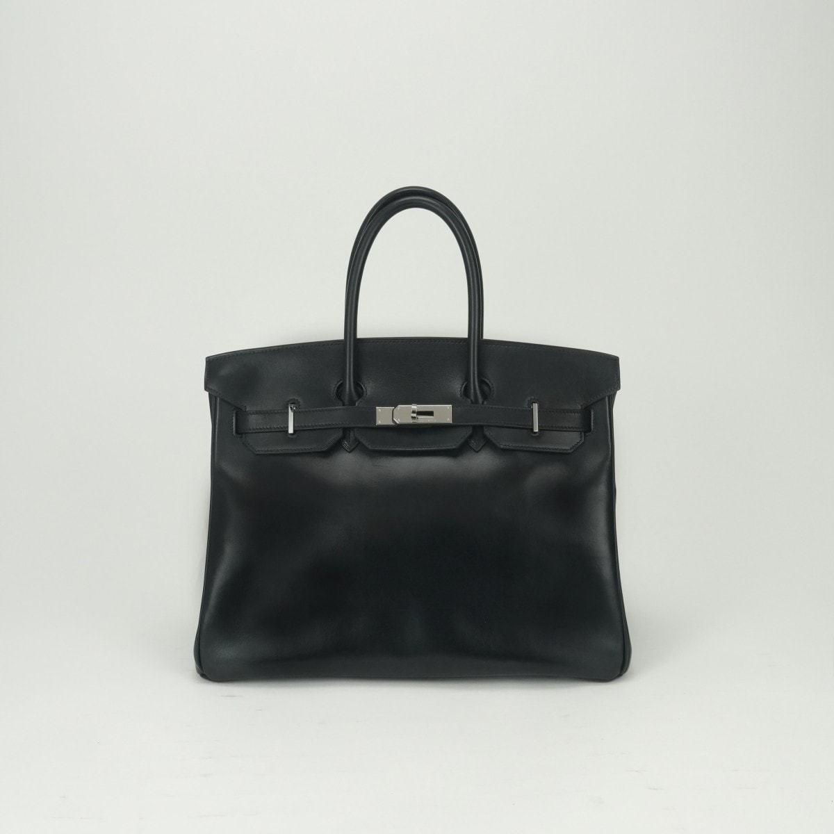 エルメス HERMES バーキン35 バーキン 35 バッグ トートバッグ ボックスカーフ ノワール Noir ブラック Black 黒 シルバー金具 ハンドバッグ