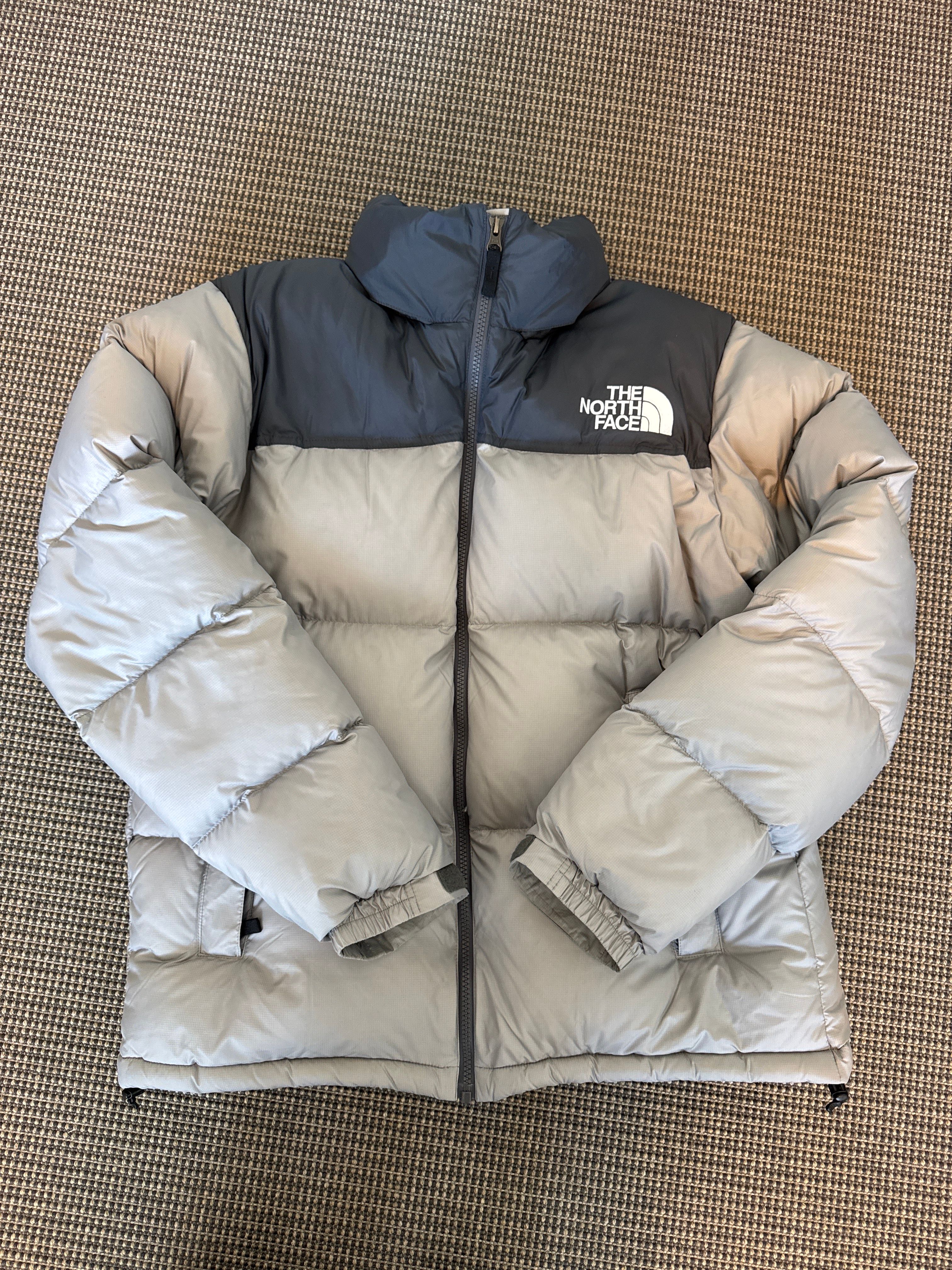 The North Face Nuptse Jacket 2022 "Vanadis Grey/Merde Grey"