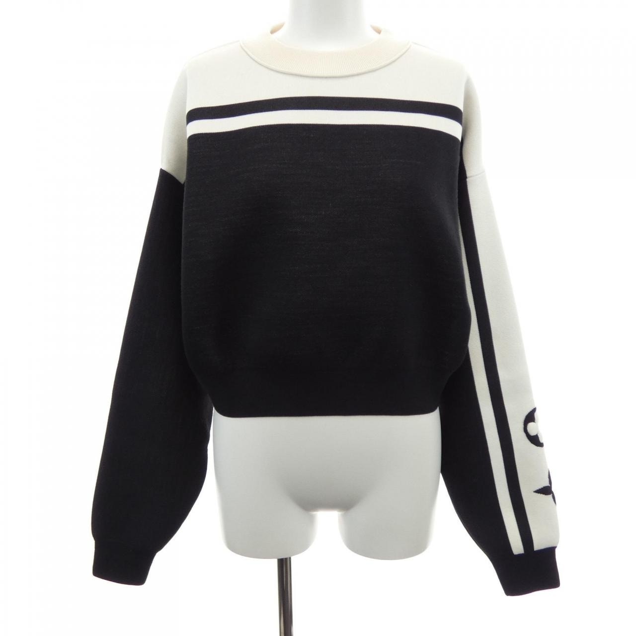 ルイヴィトン LOUIS VUITTON ブロックニットクロップドセーター FNKL10PI5 ニット