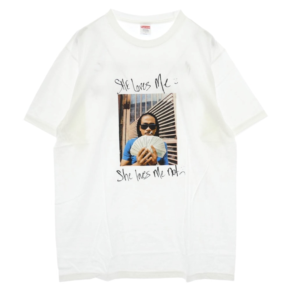 Supreme シュプリーム 25SS Max B Tee マックス B 半袖 Tシャツ カットソー ホワイト系 L【極上美品】【中古】