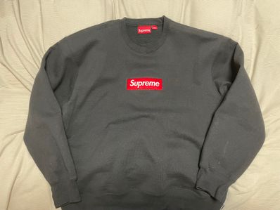 Supreme Box Logo Crewneck "Black" (22FW)