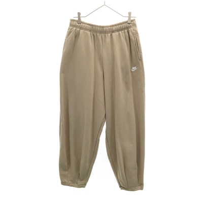 NIKE ナイキ スウェットパンツ M ベージュ系