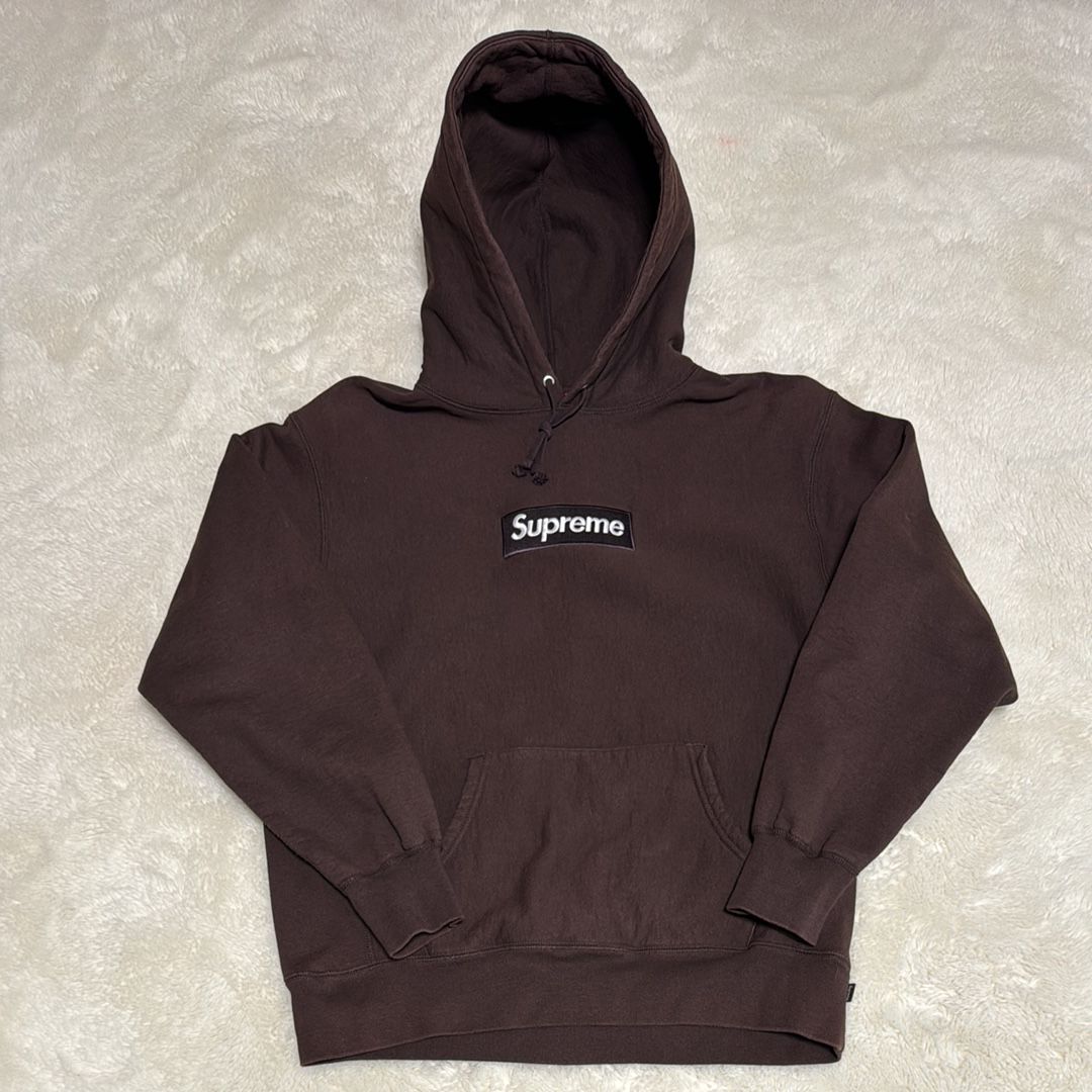Supreme Box Logo Hooded Sweatshirt "Dark Brown" (21FW)