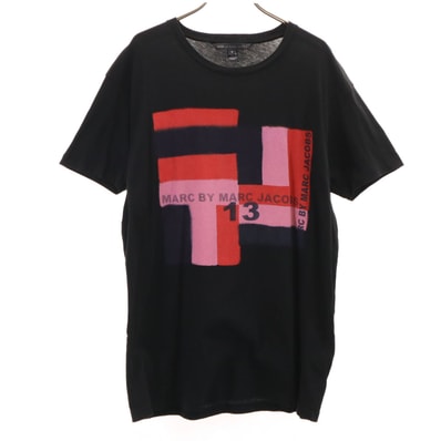 MARC BY MARC JACOBS マークバイマークジェイコブス 半袖 Tシャツ M ブラック