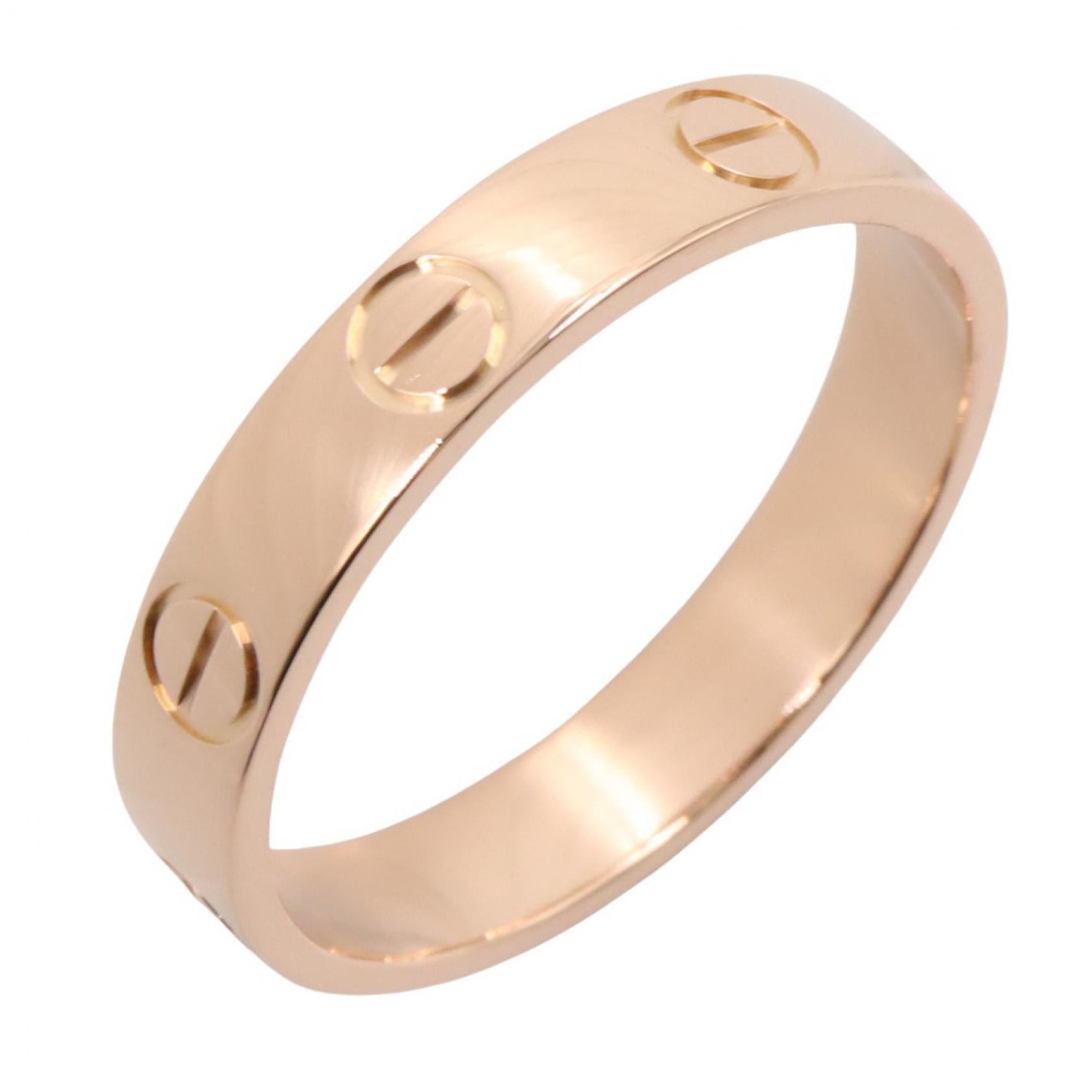 カルティエ CARTIER ミニラブリング リング・指輪 ジュエリー K18PG(ピンクゴールド) レディース ゴールド系 B4085200 【中古】