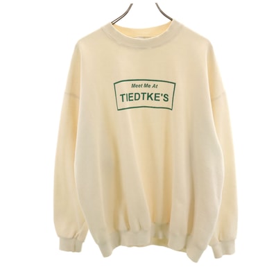 Lee リー 90s オールド TIEDTKE'S 長袖 スウェット トレーナー XL ベージュ