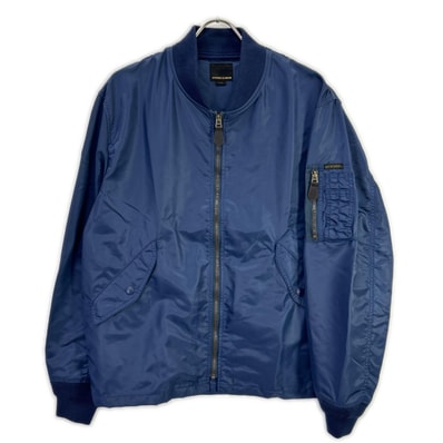 ヒステリックグラマー 02211AB07 ネイビー HGロゴ L-2B ジャケット L