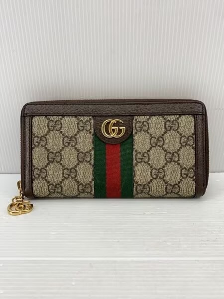グッチ x バレンシアガ ハッカー ペーパー ミニウォレット 