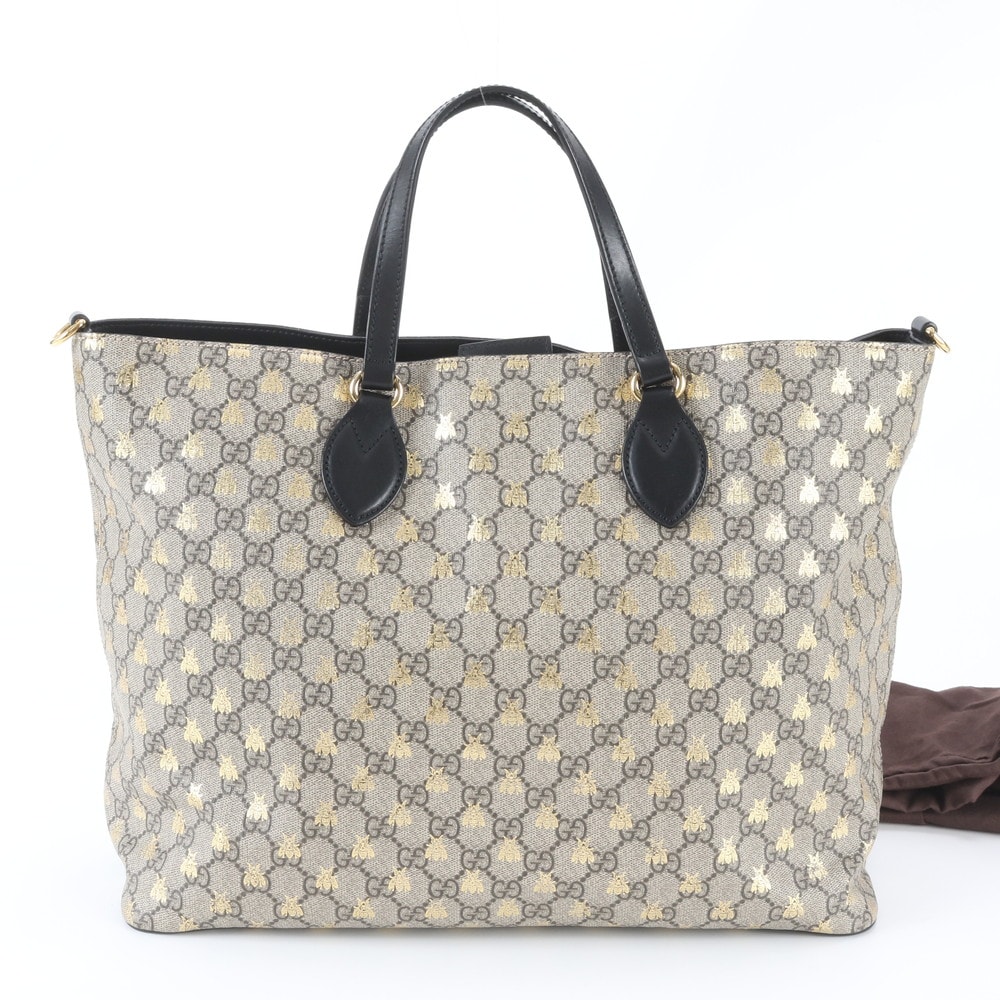■極美品 グッチ GGスプリームビー 蜂 453705 トート バッグ