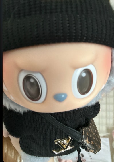 POP MART THE MONSTERS (LABUBU) Exciting Macaron Plush Series SEA SALT COCONUT