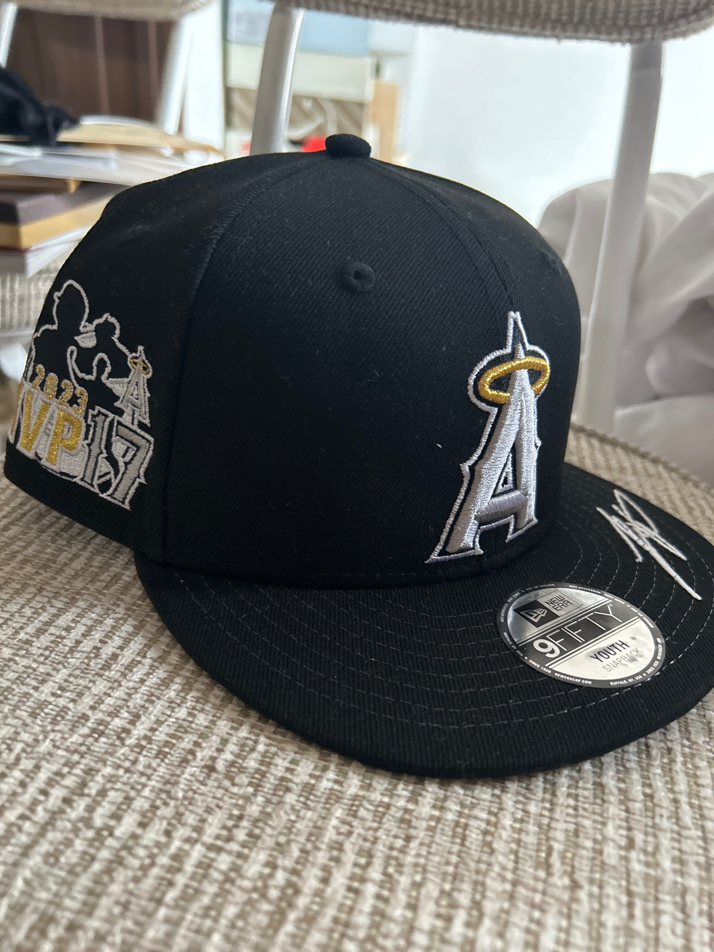NEW ERA x Shohei Ohtani Youth 9Fifty American League MVP & Home Runs Leaders Los Angeles Angels Black "Black"